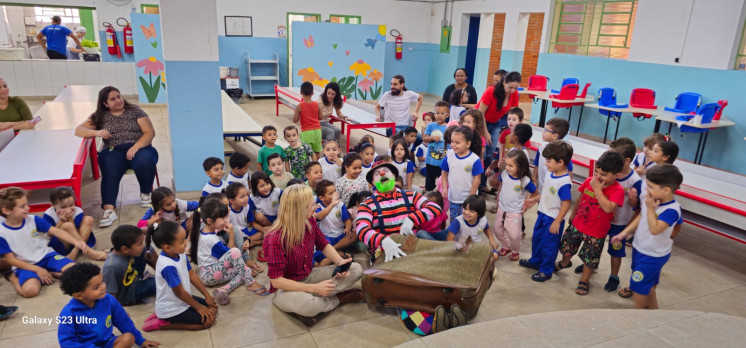 Ação lúdica leva educação ambiental a crianças da rede municipal de ensino de Hortolândia