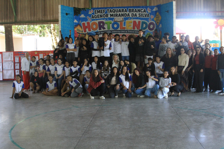Hortolendo nas escolas 2026