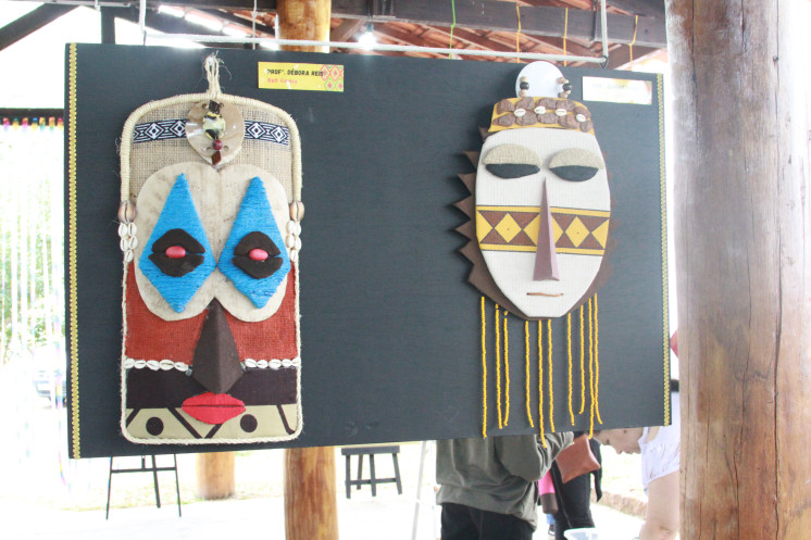 Máscaras africanas confeccionadas por professores municipais de Hortolândia serão expostas em Campinas