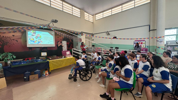 “Hortolendo nas Escolas” leva atividades literárias e culturais às escolas municipais