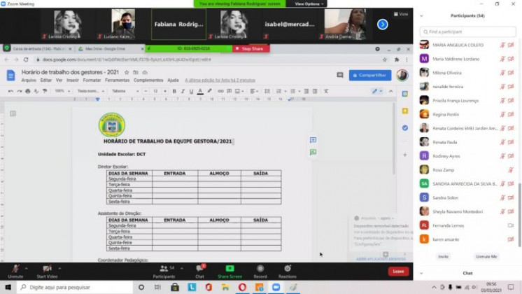 Gestores da rede municipal de Hortolândia participam de formação sobre o uso de Chromebooks