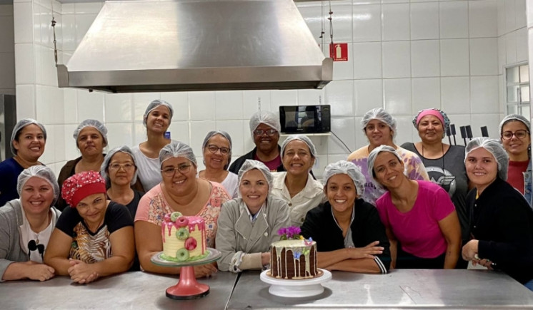 Curso gratuito de Confeitaria oferece oportunidade de profissionalização a moradores de Hortolândia