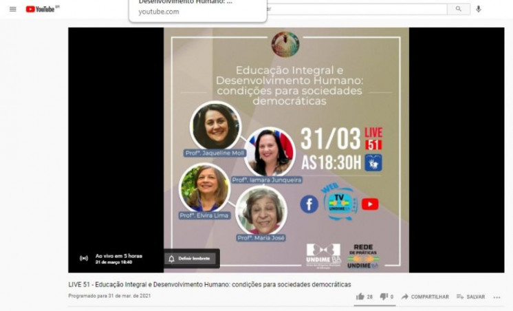 Profissionais da rede municipal participam de curso de extensão da Universidade Federal da Bahia sobre educação integral