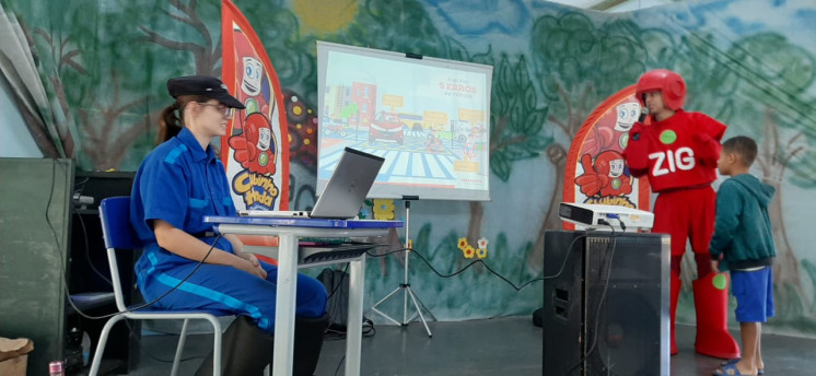 Estudantes de escolas municipais de Hortolândia participam de projeto de educação para o Trânsito