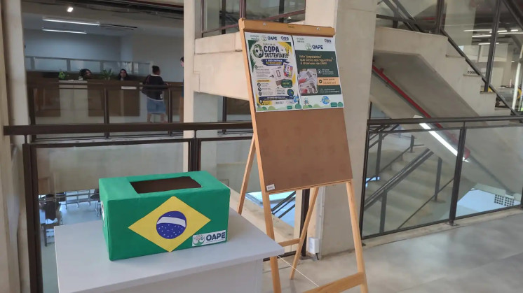 Hortolândia faz campanha para dar destinação correta a papéis siliconados que sobram das figurinhas da Copa