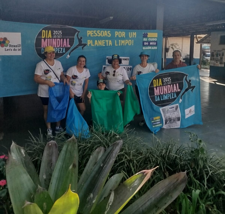 Hortolândia participa do Dia Mundial da Limpeza com mutirão comunitário