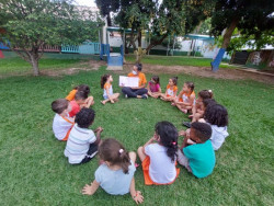 Escolas de Hortolândia contratadas via Bolsa-Creche também participam do Hortolendo
