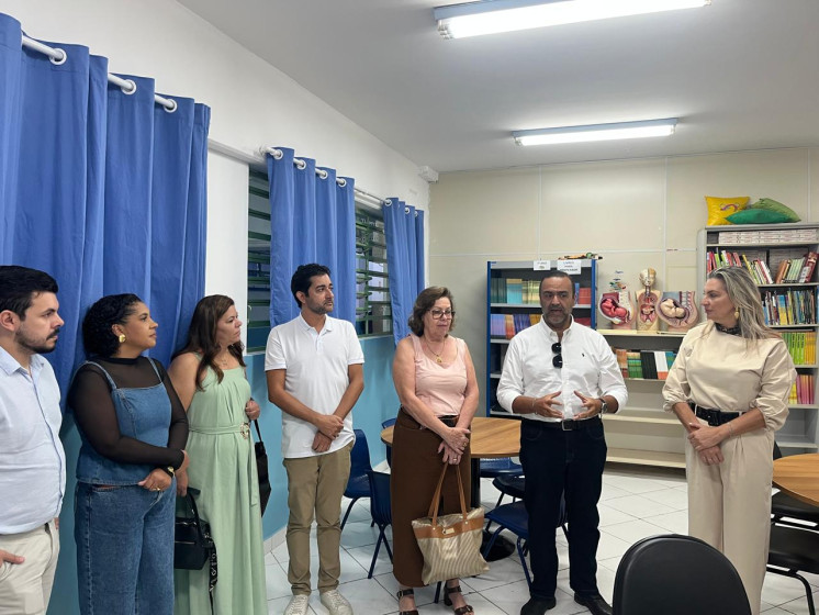 Hortolândia apresenta modelo de Educação Integral e Inclusão para comitiva de Guariba (SP)