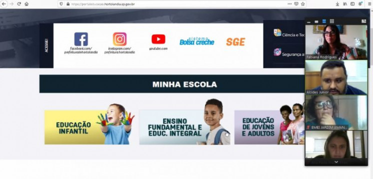 Nova plataforma virtual de aprendizagem da Prefeitura é tema de formação para gestores da rede municipal de ensino