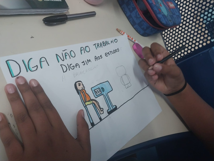 Prefeitura promove exposição sobre o combate ao trabalho infantil em Hortolândia