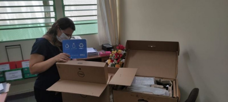 Escolas municipais de Hortolândia recebem novos computadores